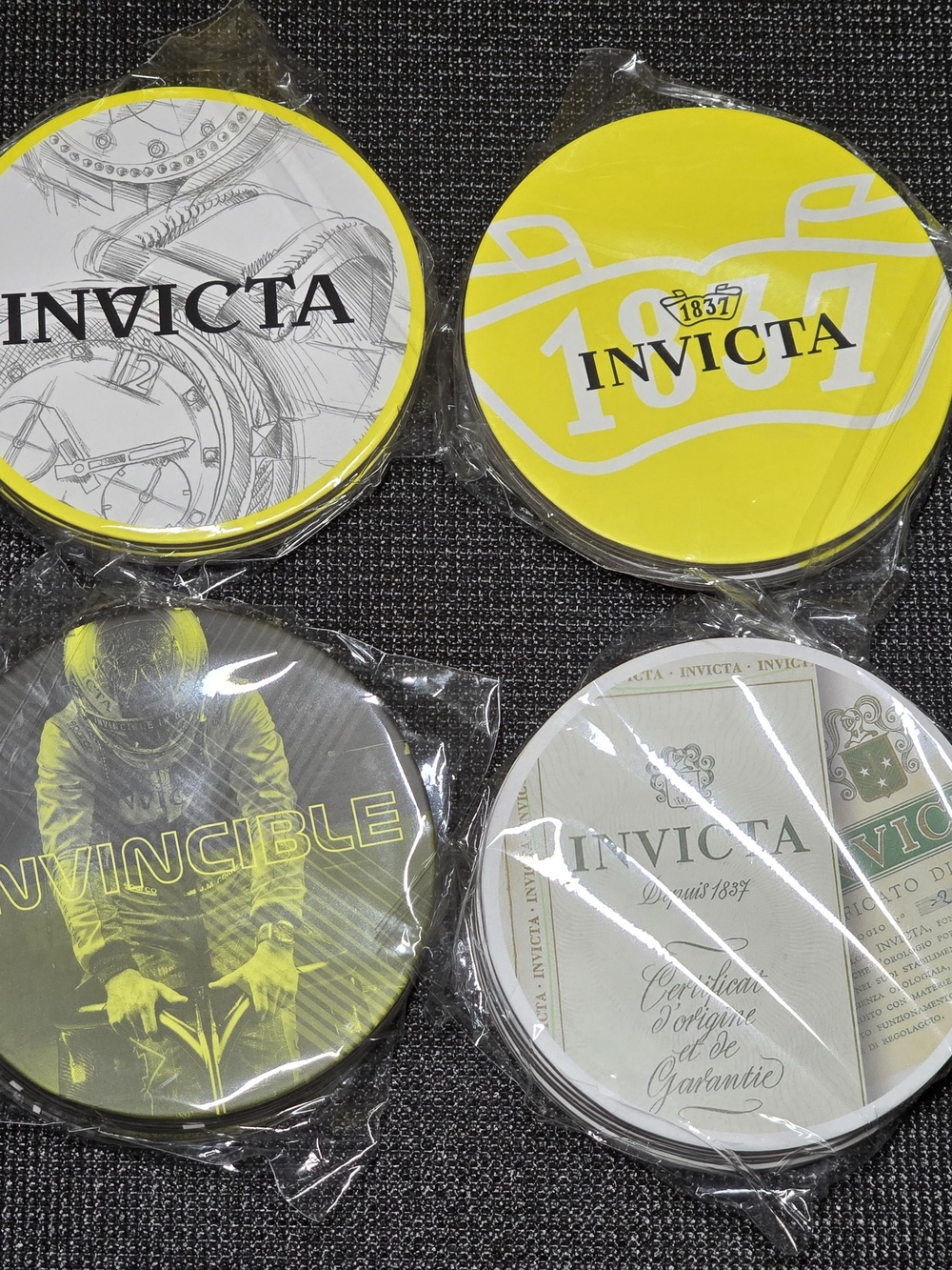 Invicta - 24 Piece Coasters - 4 Different Sets - (IG0321) - Picture 2 of 11